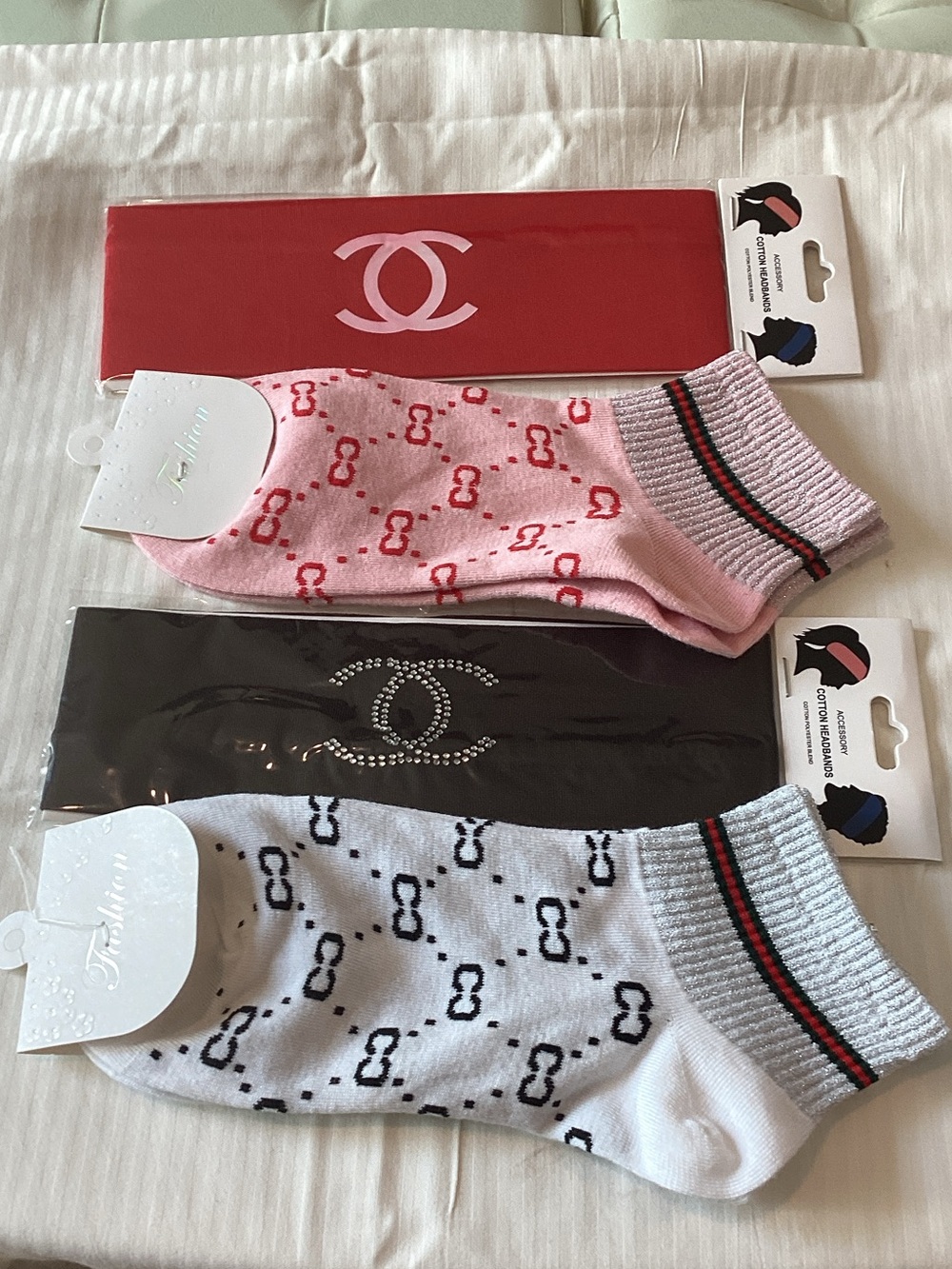 Fashion Inspired Socks and Headbands